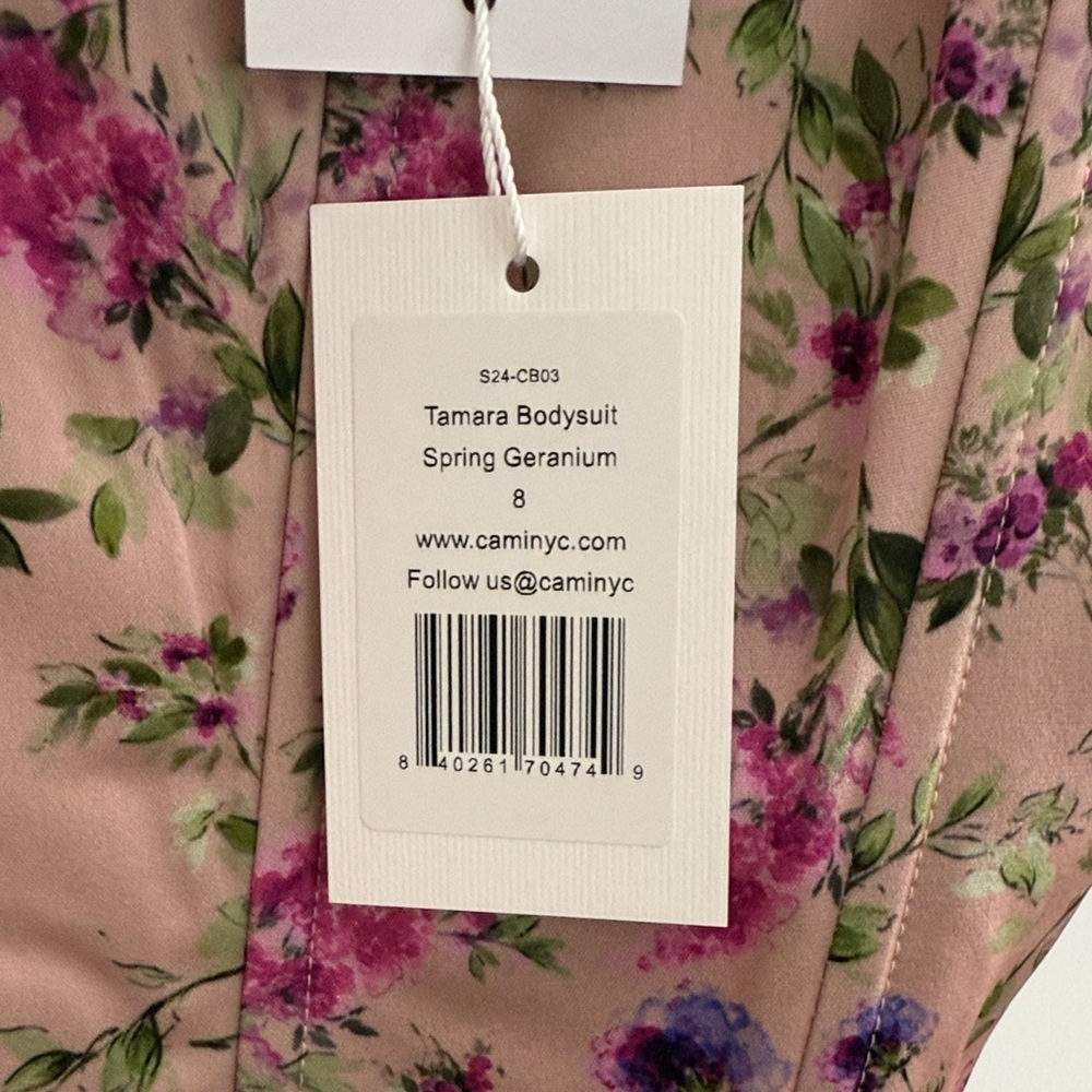 Cami NYC Tamara Floral Print Bodysuit​ - Picture 6 of 7